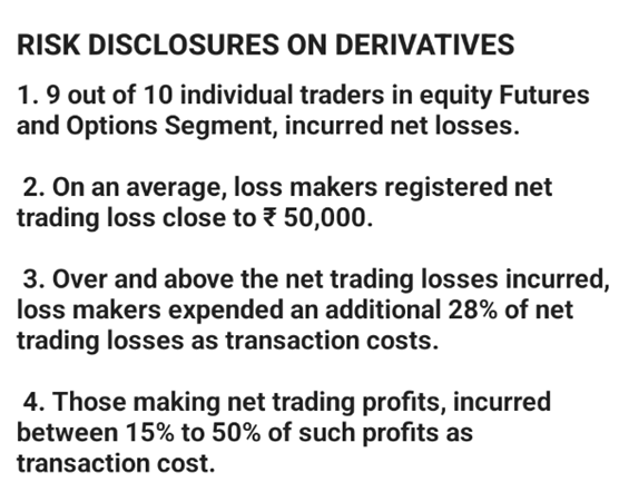 Risk Disclosure